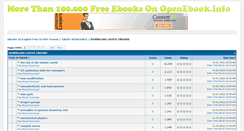 Desktop Screenshot of openebooks.info